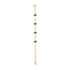 Emerald & Crystal Rhombus Bracelet
