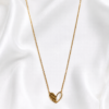 01CH0150 Mother-of-Pearl Heart Necklace