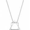 01CH0300 Geometric Fusion Necklace