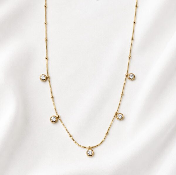 Crystal Station Necklace