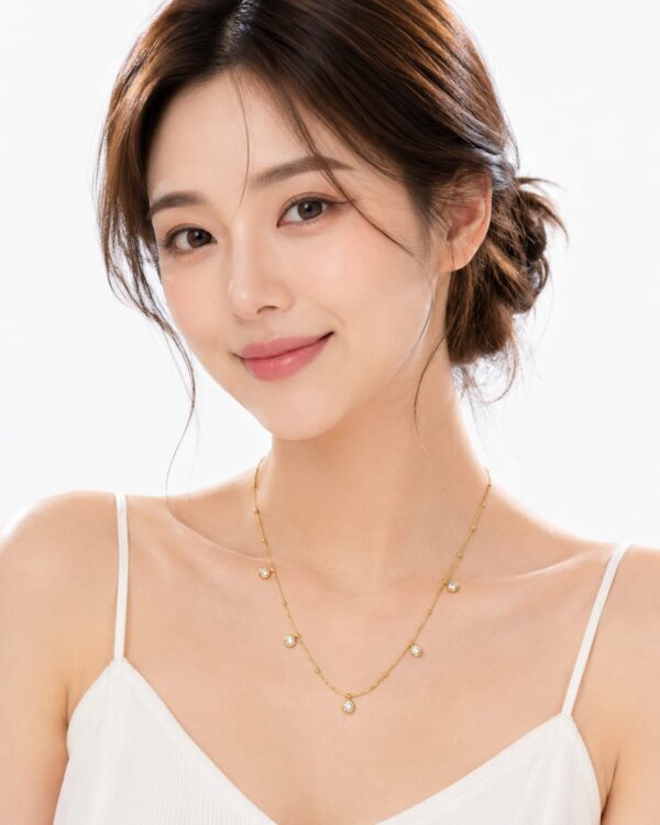 Crystal Station Necklace