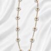 01CH0450 Pearl Blossom Necklace