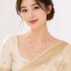 01CH0450(2) Pearl Blossom Necklace