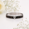 01KA0500 Signature Monogram V Bangle