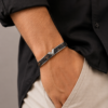 01KA0500(2) Signature Monogram V Bangle