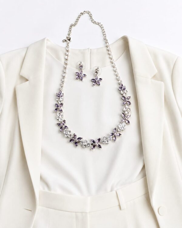 01NS0900 Lavender Blossom Vine Set