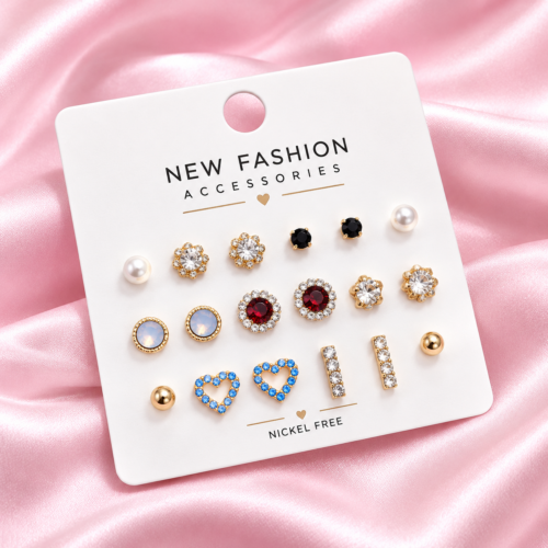 Luxe Multi-Style Earring Wardrobe