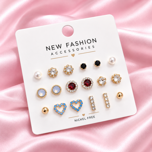 01SS0320 Luxe Multi-Style Earring Wardrobe