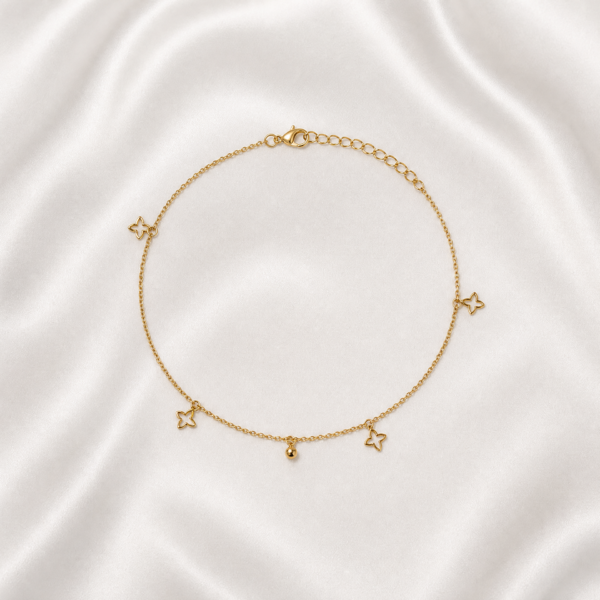 Celestial Clover Anklet