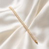 Classic Clear Baguette Crystal Bracelet