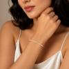 Classic Clear Baguette Crystal Bracelet