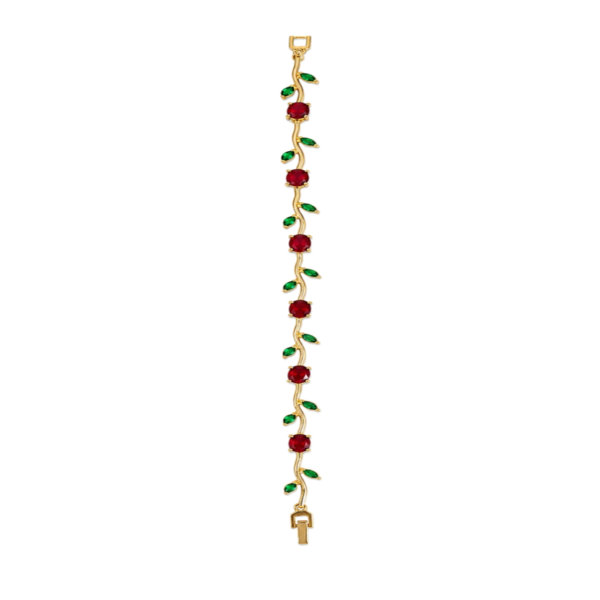 02BR0500 Ruby Vine Bracelet