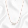 02CH0150 Double Pearl Drop Necklace