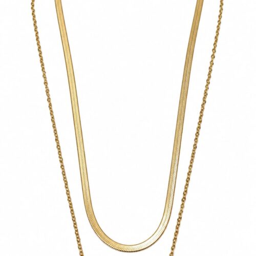 Layered Clover Necklace