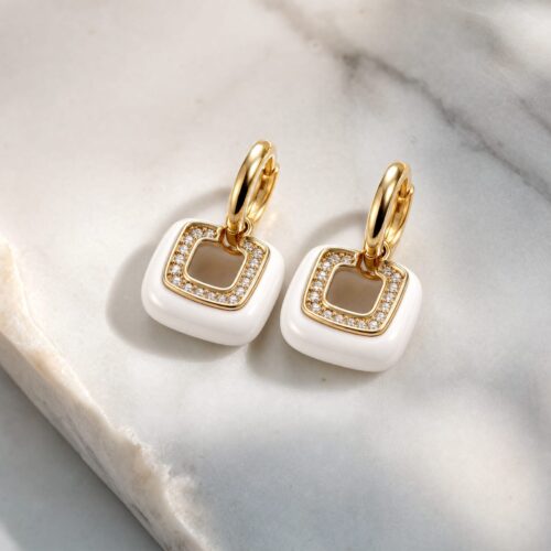Enamel Halo Huggies
