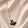 03CH0300 Midnight Swan Necklace