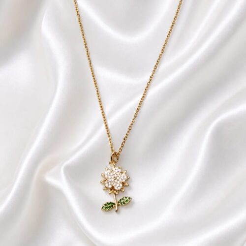 Emerald Bloom Necklace