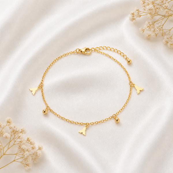 Ocean Breeze Fin Anklet