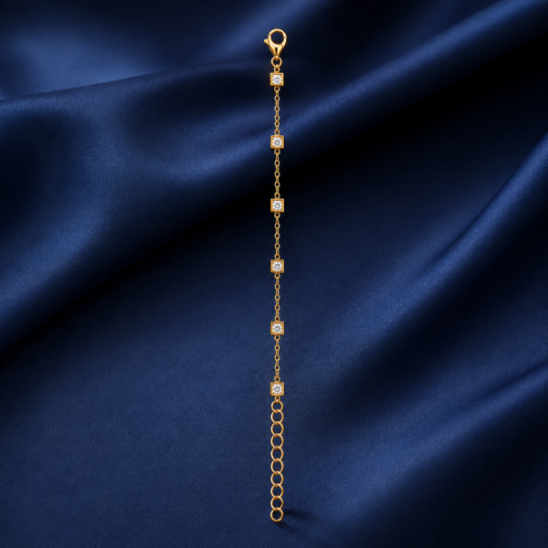 Midnight Square Accent Bracelet