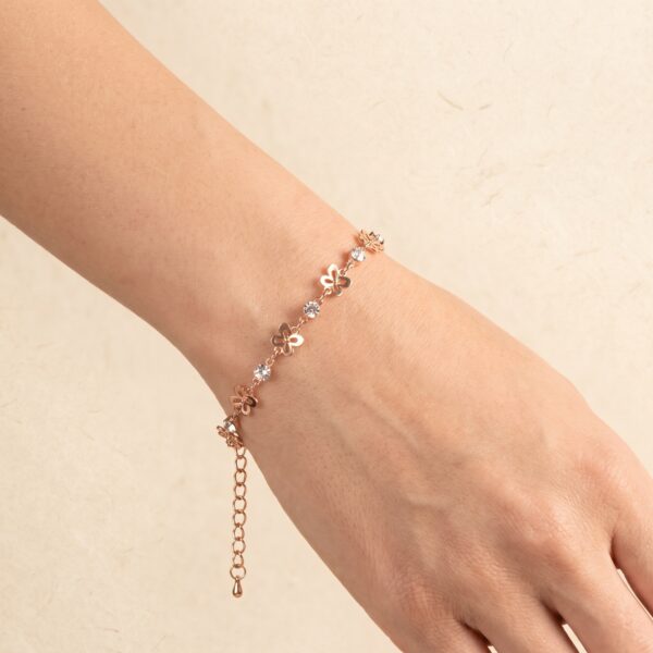 Blossom Crystal Charm Bracelet