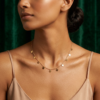 Clover Charm Link Necklace