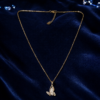 06CH0400 Pav? Butterfly Pendant Necklace