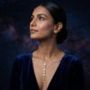 Celestial Star Drop Necklace