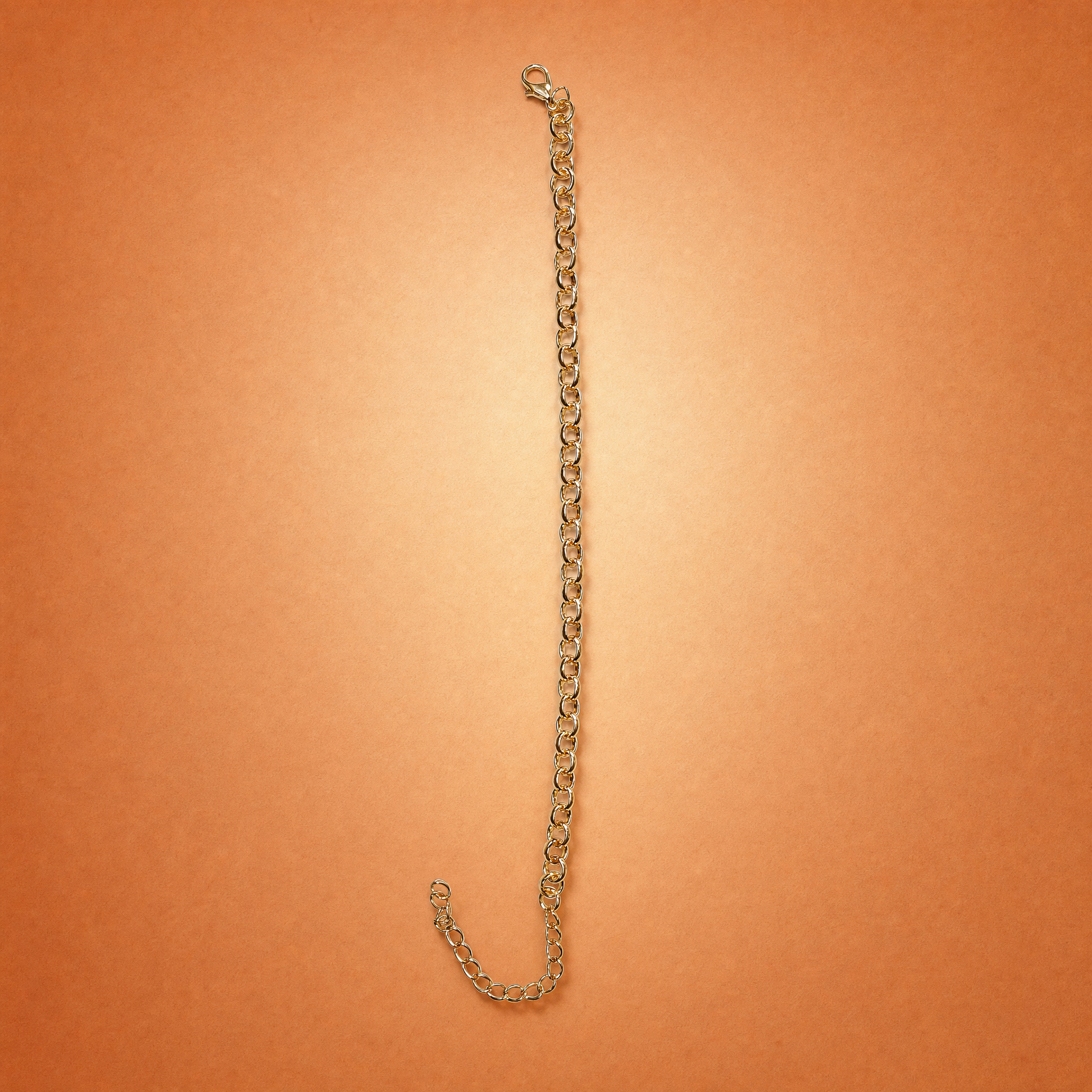 08ANK100 Classic Chunky Link Anklet(Pair)