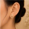 Halo Circle Studs