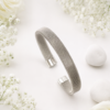 Classic Silver Mesh Cuff