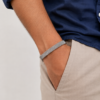 Classic Silver Mesh Cuff