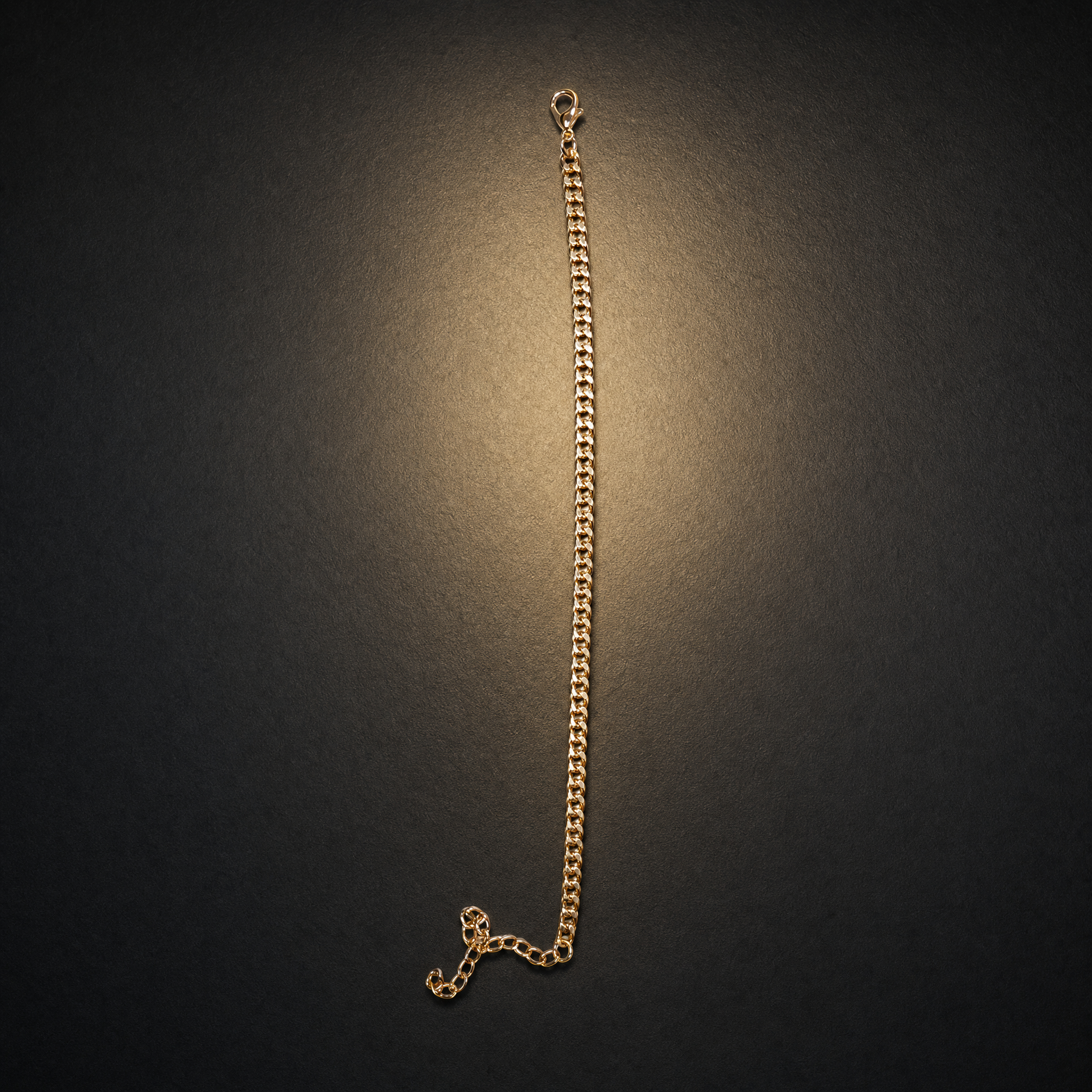 10ANK100 Bold Cuban Link Anklet(Pair)