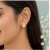 Golden Mosaic Studs