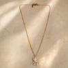 17CH0250 Jeweled Unicorn Pendant Necklace