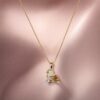 Whimsical Bird Pendant Necklace