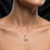 Whimsical Bird Pendant Necklace