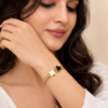 Black & White Bow Bangle
