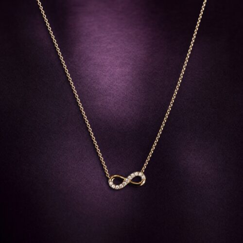 32CH0250 Classic Infinity Symbol Necklace