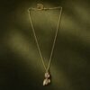 Delicate Leaf Pendant Necklace