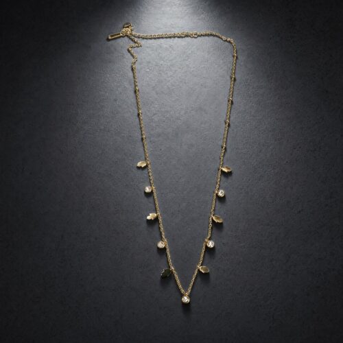 42CH0250 Multi-Charm Station Necklace