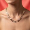 Bold Twisted Chain Necklace