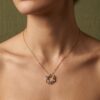 Open-Work Circular Necklace