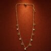 55CH0250 Polished Star Station Necklace