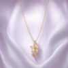 Graceful Crystal Cross Necklace